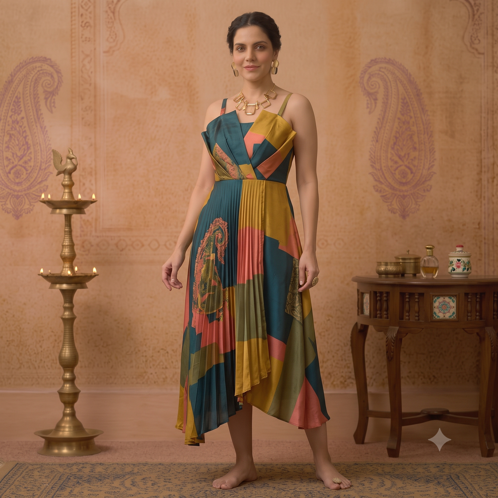 Tiered Maxi Dress
